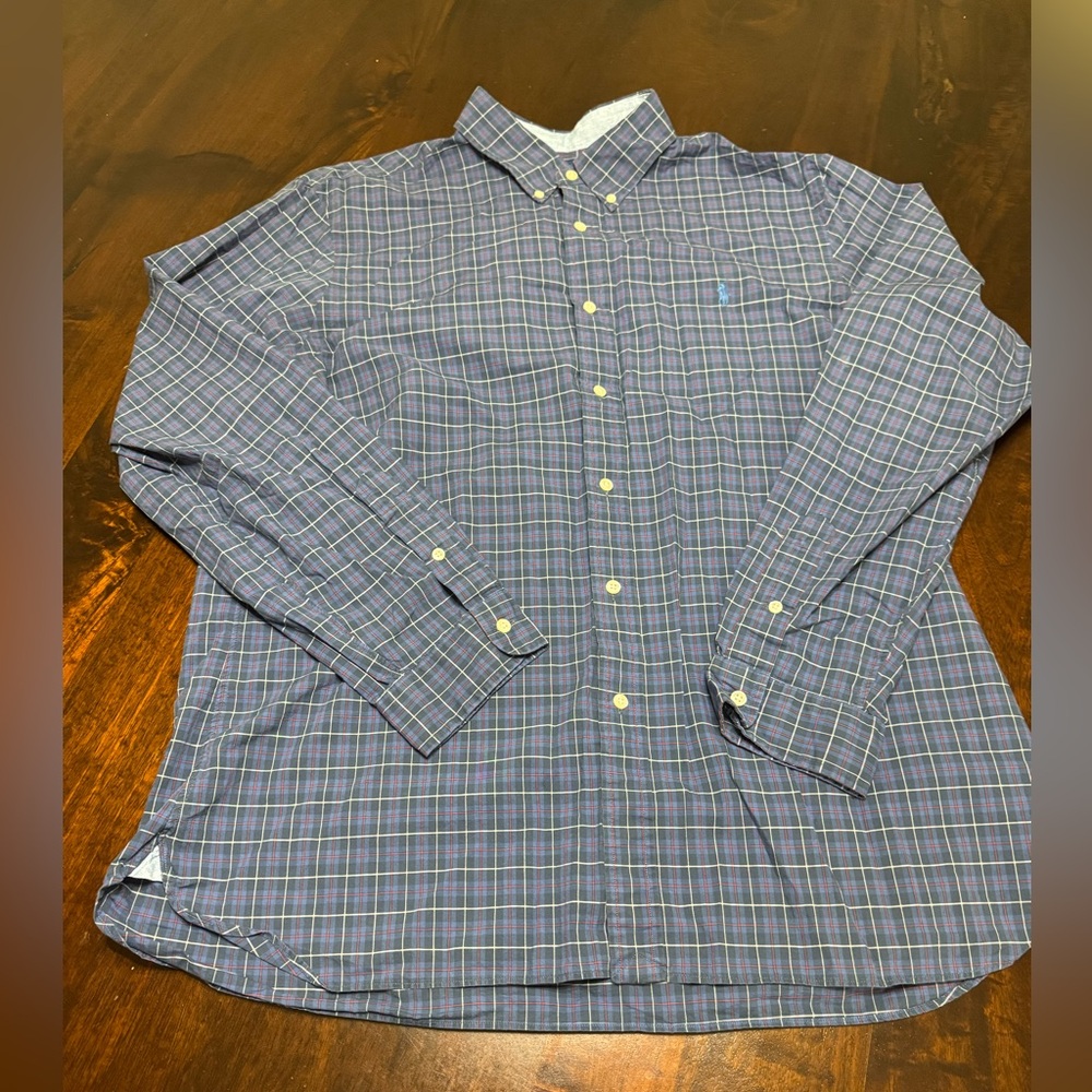 Ralph Lauren XXL Slim Fit Popplin dress shirt